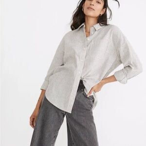 Madewell painter shirt in Wilkins stripe